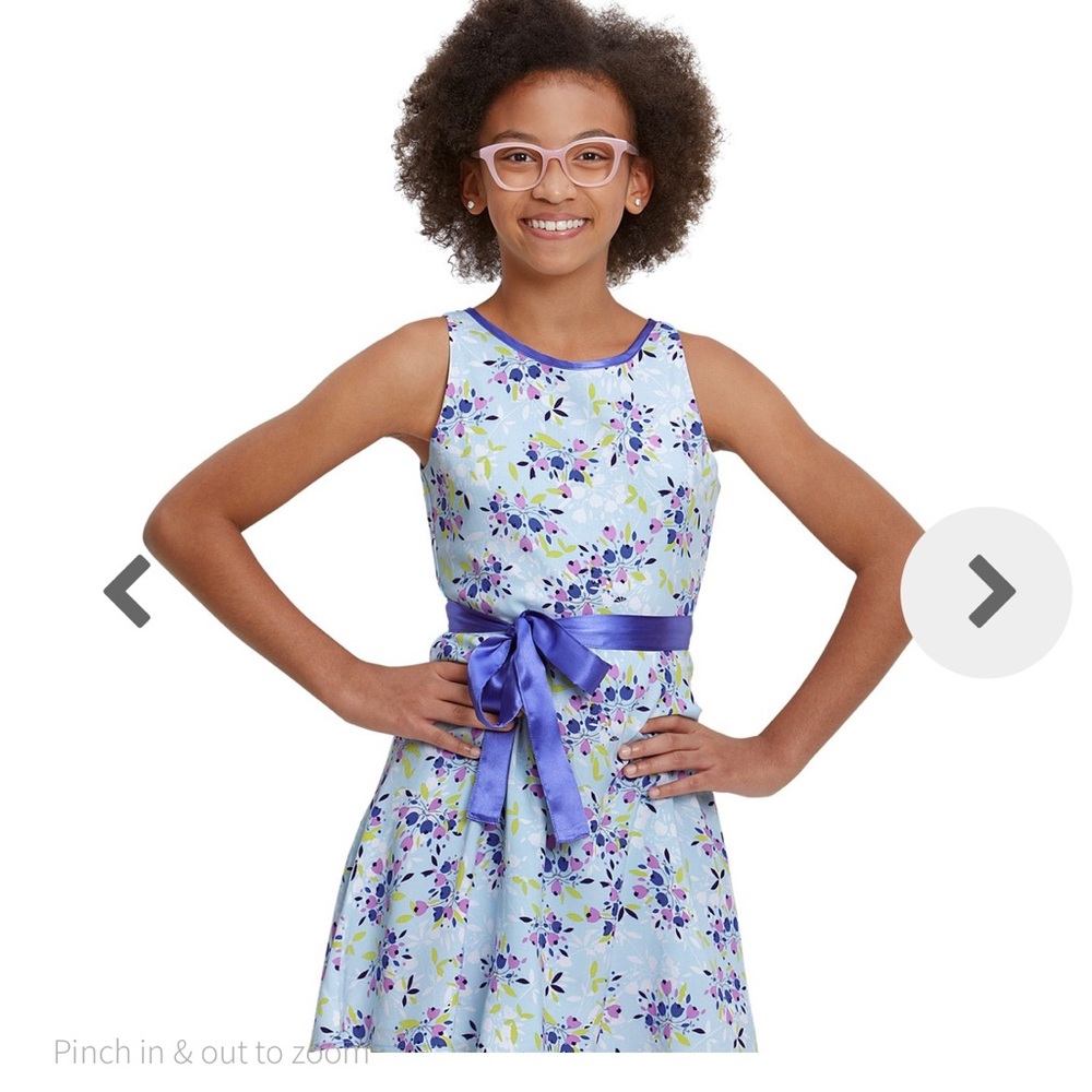 Girl-doll matching Simply Spring Dress